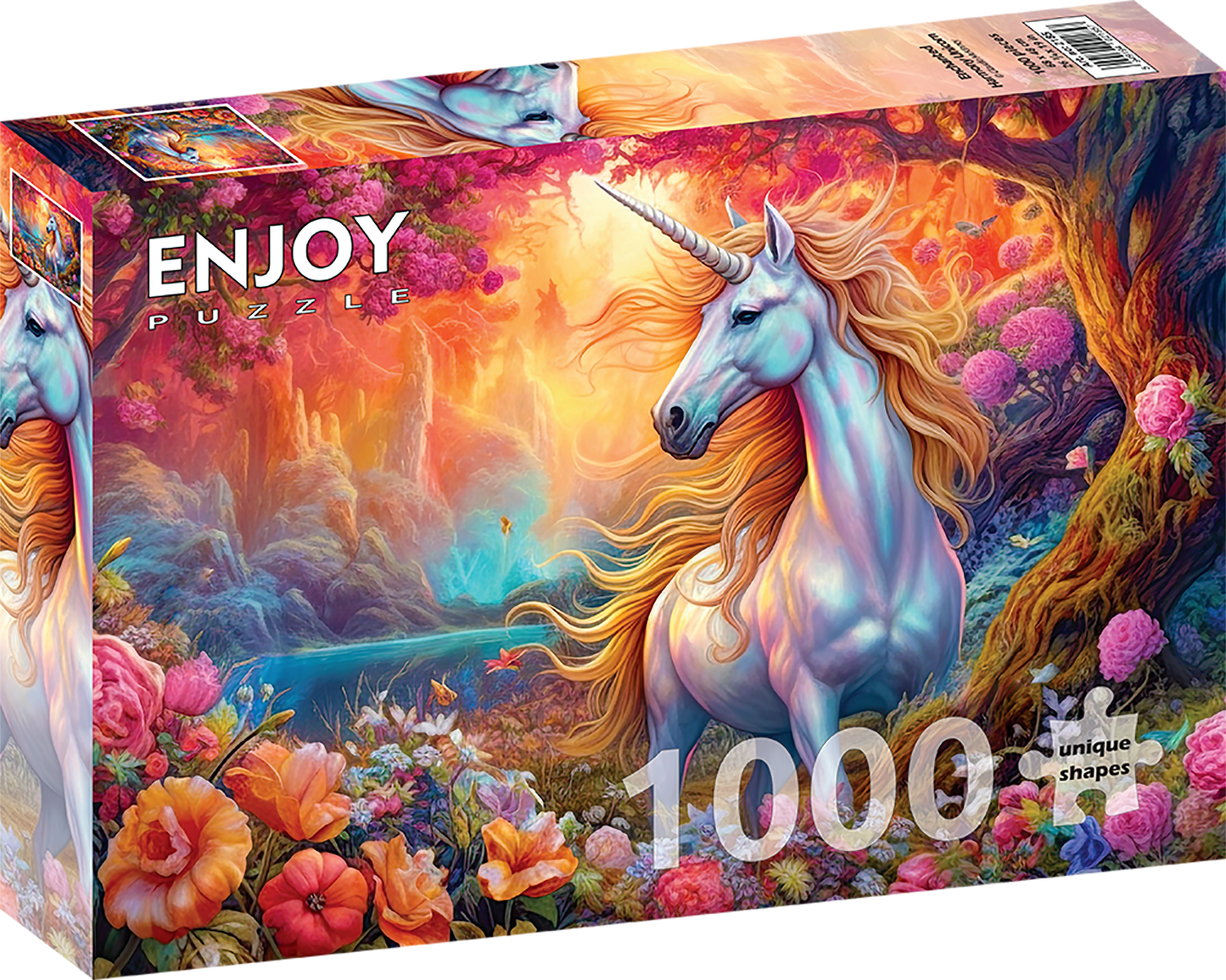 1000 Pieces Jigsaw Puzzle - Enchanted Harmony Unicorn (2185)