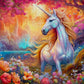 1000 Pieces Jigsaw Puzzle - Enchanted Harmony Unicorn (2185)