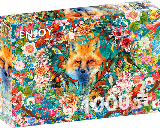 1000 Pieces Jigsaw Puzzle - Miss Foxy (2186)