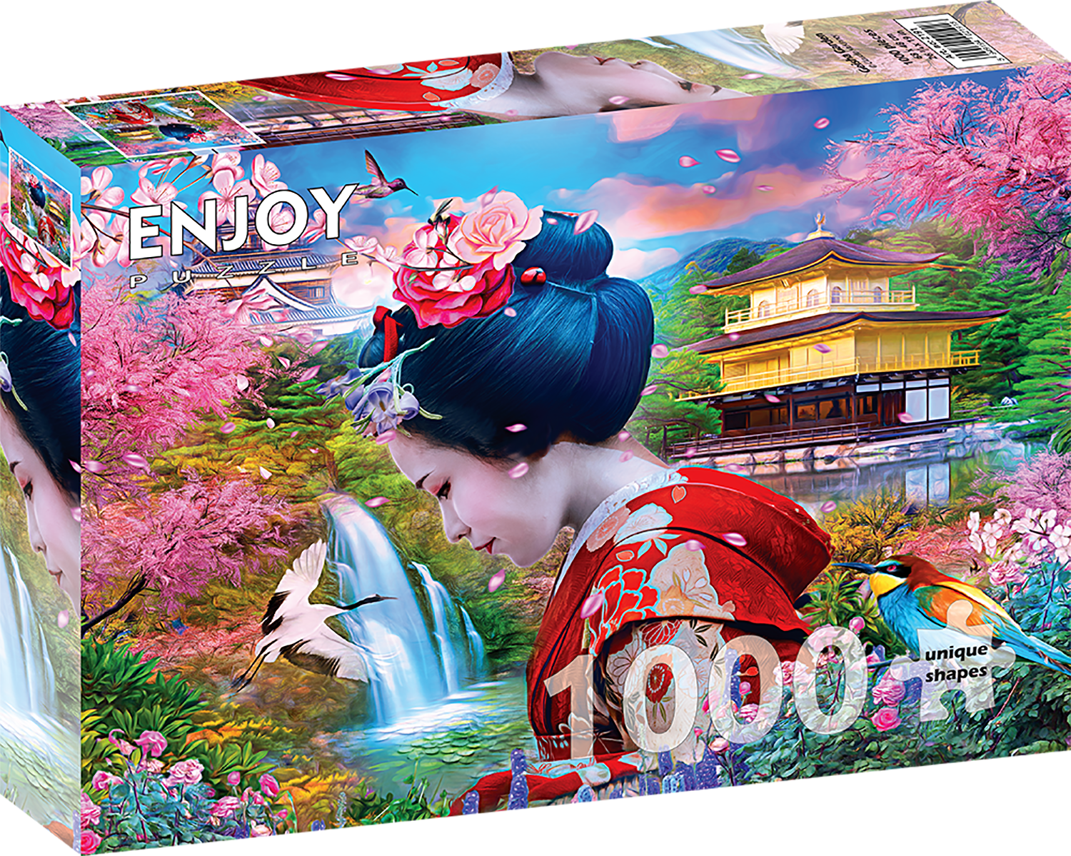 1000 Pieces Jigsaw Puzzle - Geisha Garden (2191)