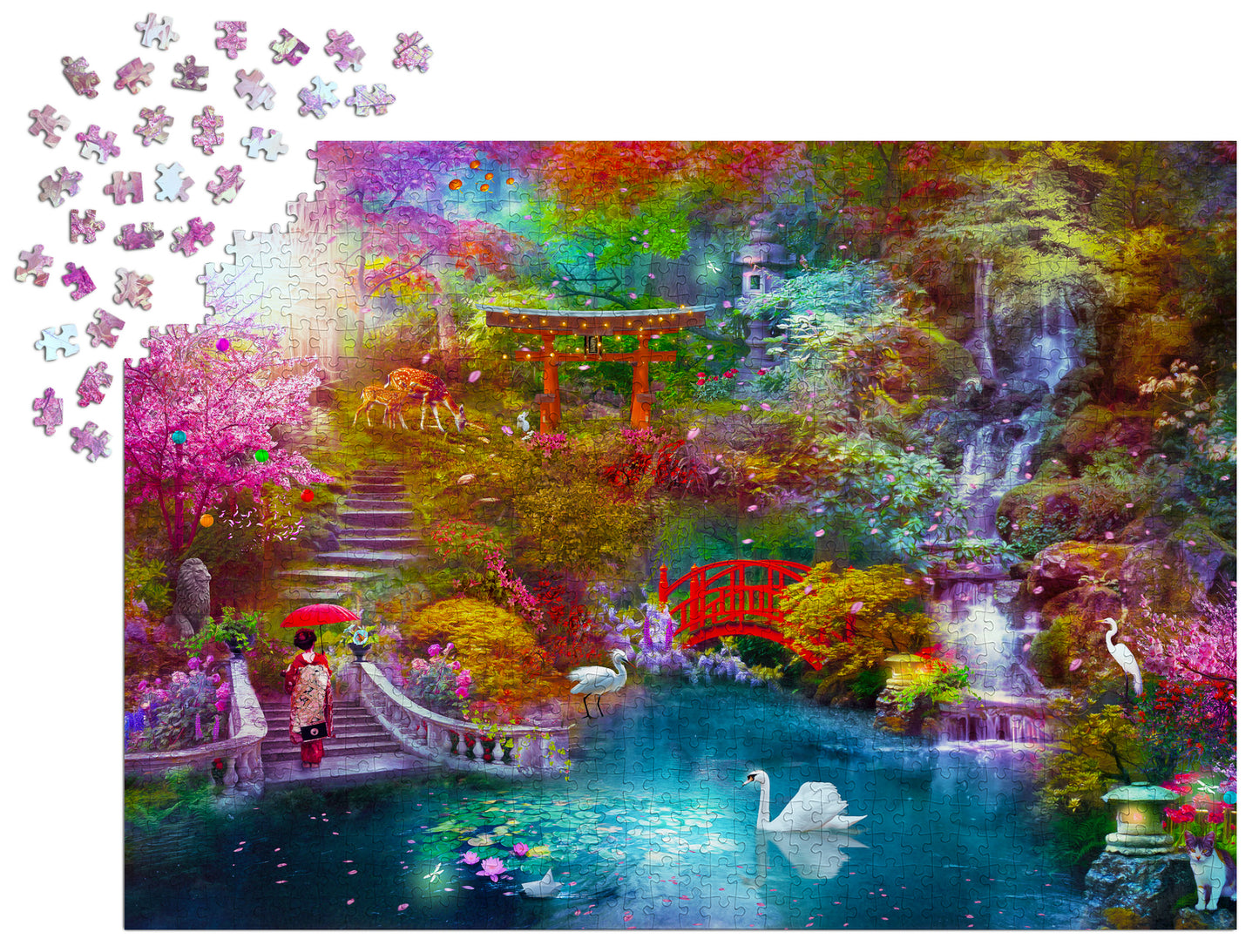 1000 Pieces Jigsaw Puzzle - Japanese Garden (2194)