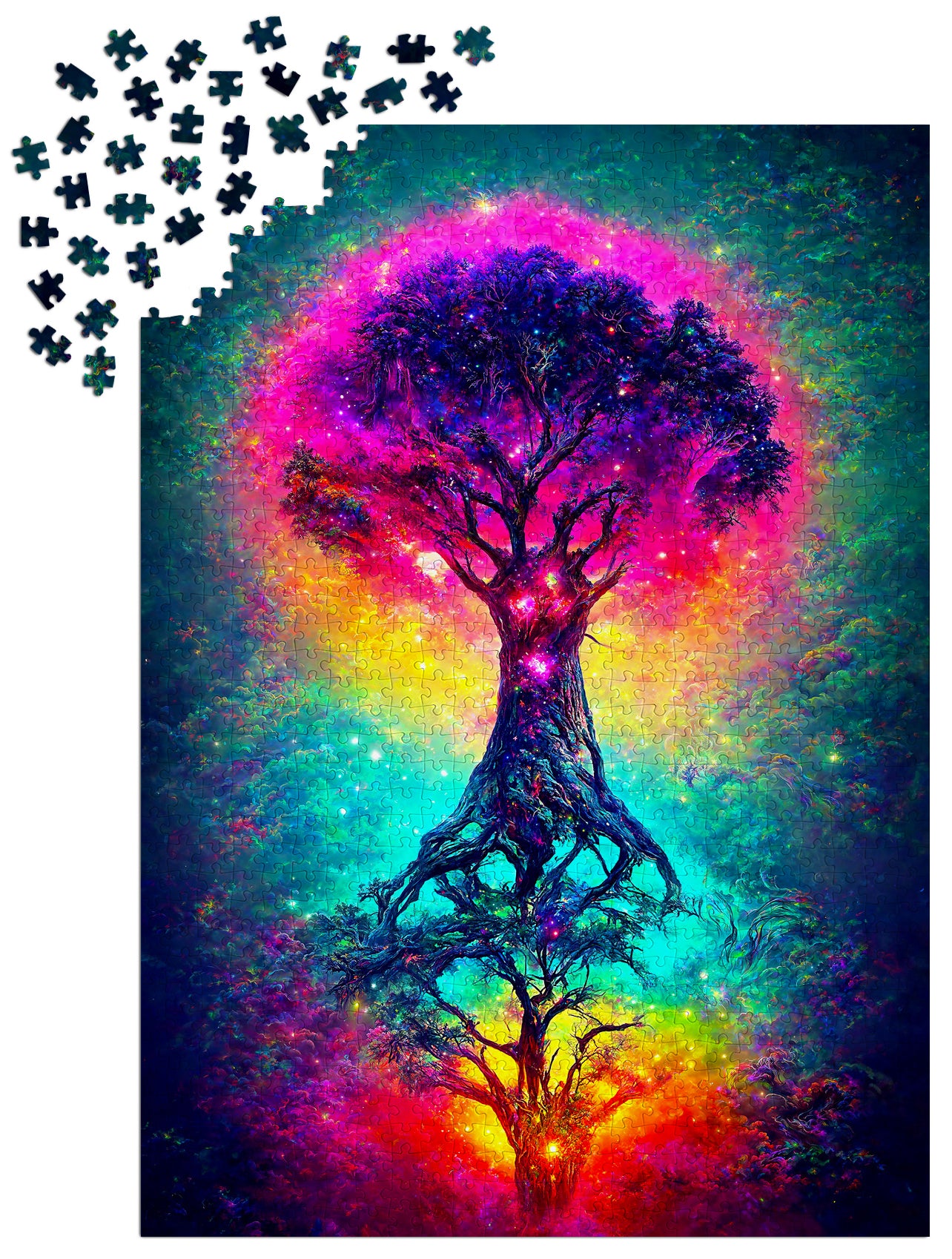 1000 Pieces Jigsaw Puzzle - Tree of the Universe (2196)