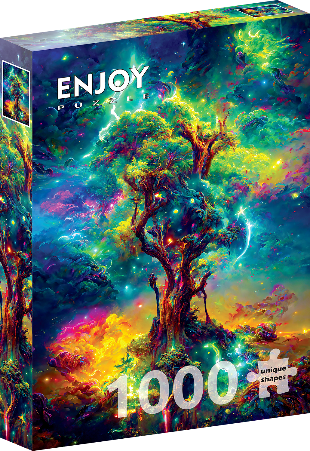 1000 Pieces Jigsaw Puzzle - Cosmic Tree of Life (2197)