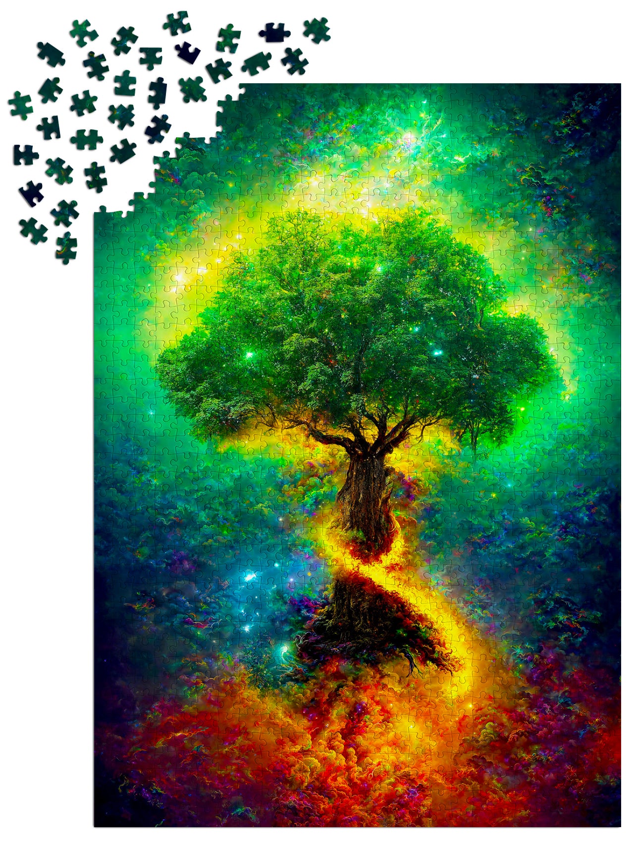 1000 Pieces Jigsaw Puzzle - Norse Tree of Life (2198)