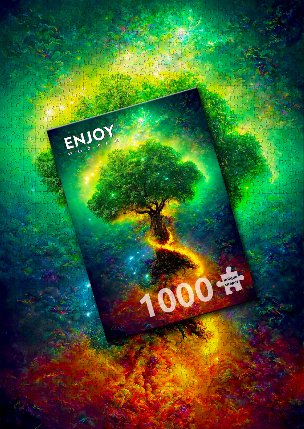 1000 Pieces Jigsaw Puzzle - Norse Tree of Life (2198)