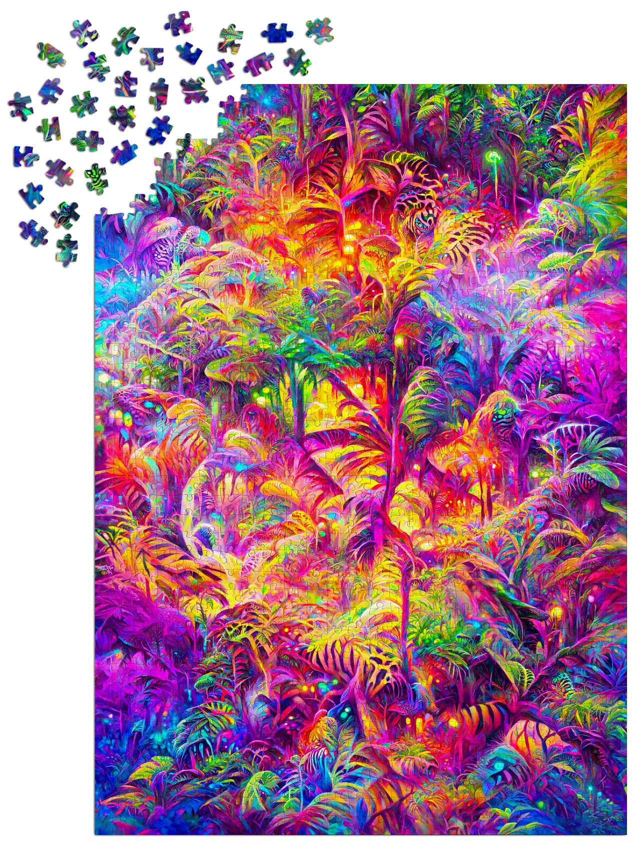 1000 Pieces Jigsaw Puzzle - Jungle Tapestry (2202)