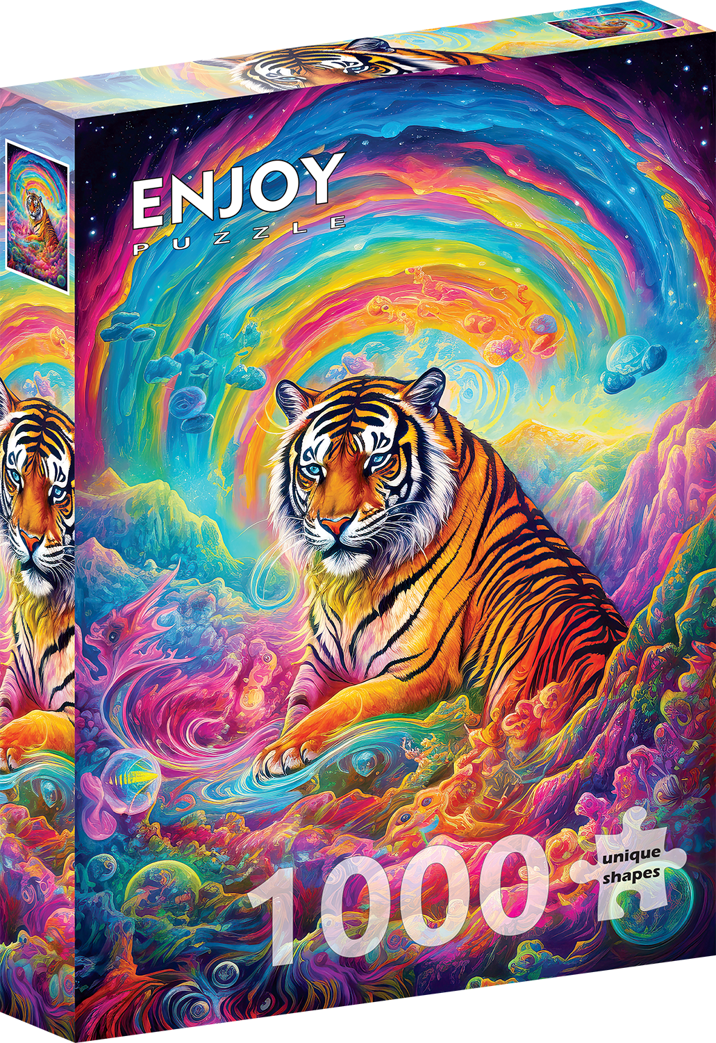 1000 Pieces Jigsaw Puzzle - Where Tigers Reign (2204)