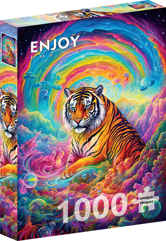1000 Pieces Jigsaw Puzzle - Where Tigers Reign (2204)