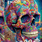 1000 Pieces Jigsaw Puzzle - Quirky Skull (2210)
