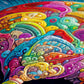 1000 Pieces Jigsaw Puzzle - Quirky Skull (2210)