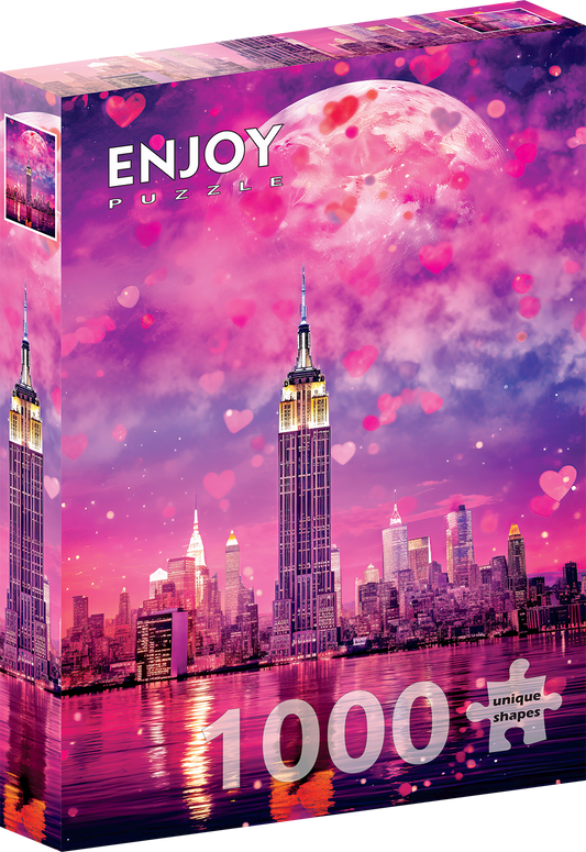 1000 Pieces Jigsaw Puzzle - New York in Love (2214)
