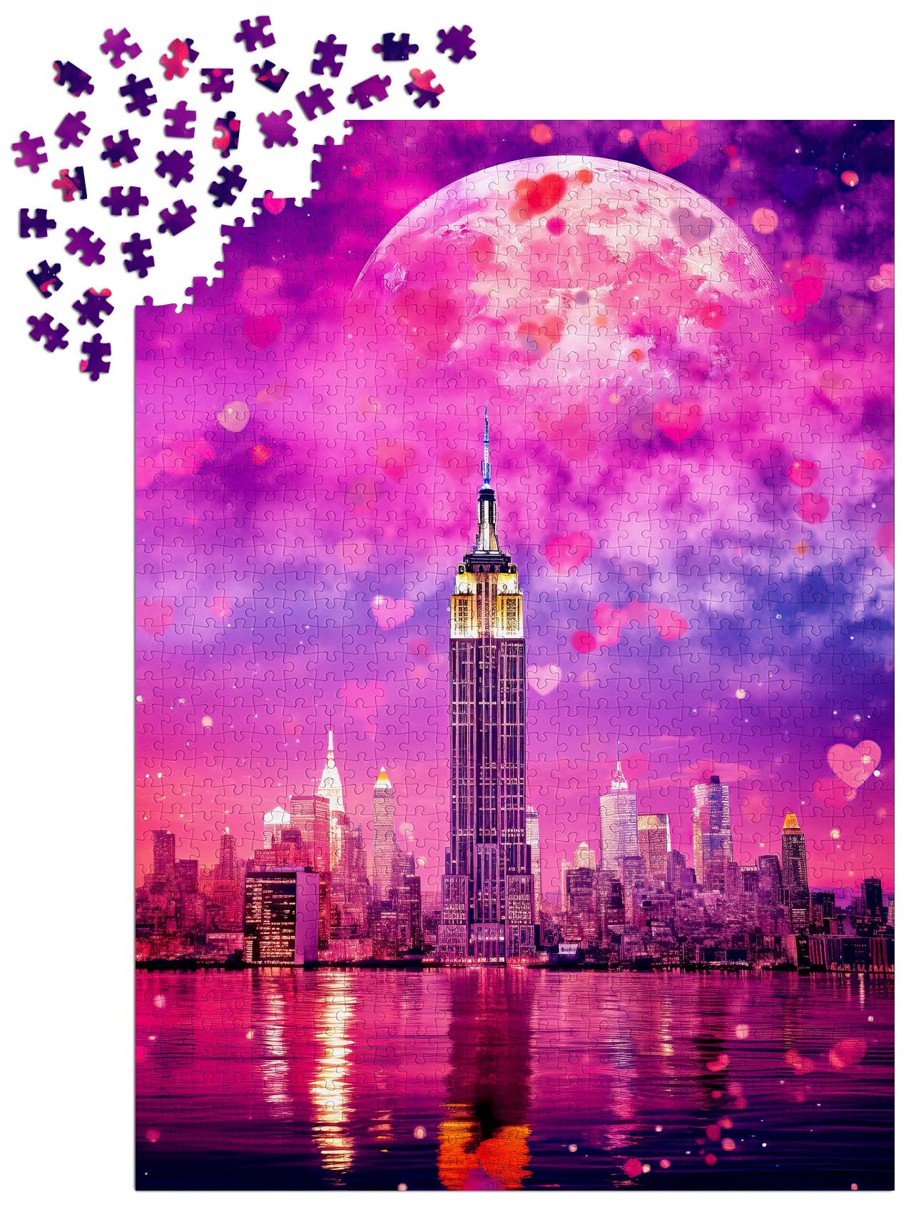 1000 Pieces Jigsaw Puzzle - New York in Love (2214)