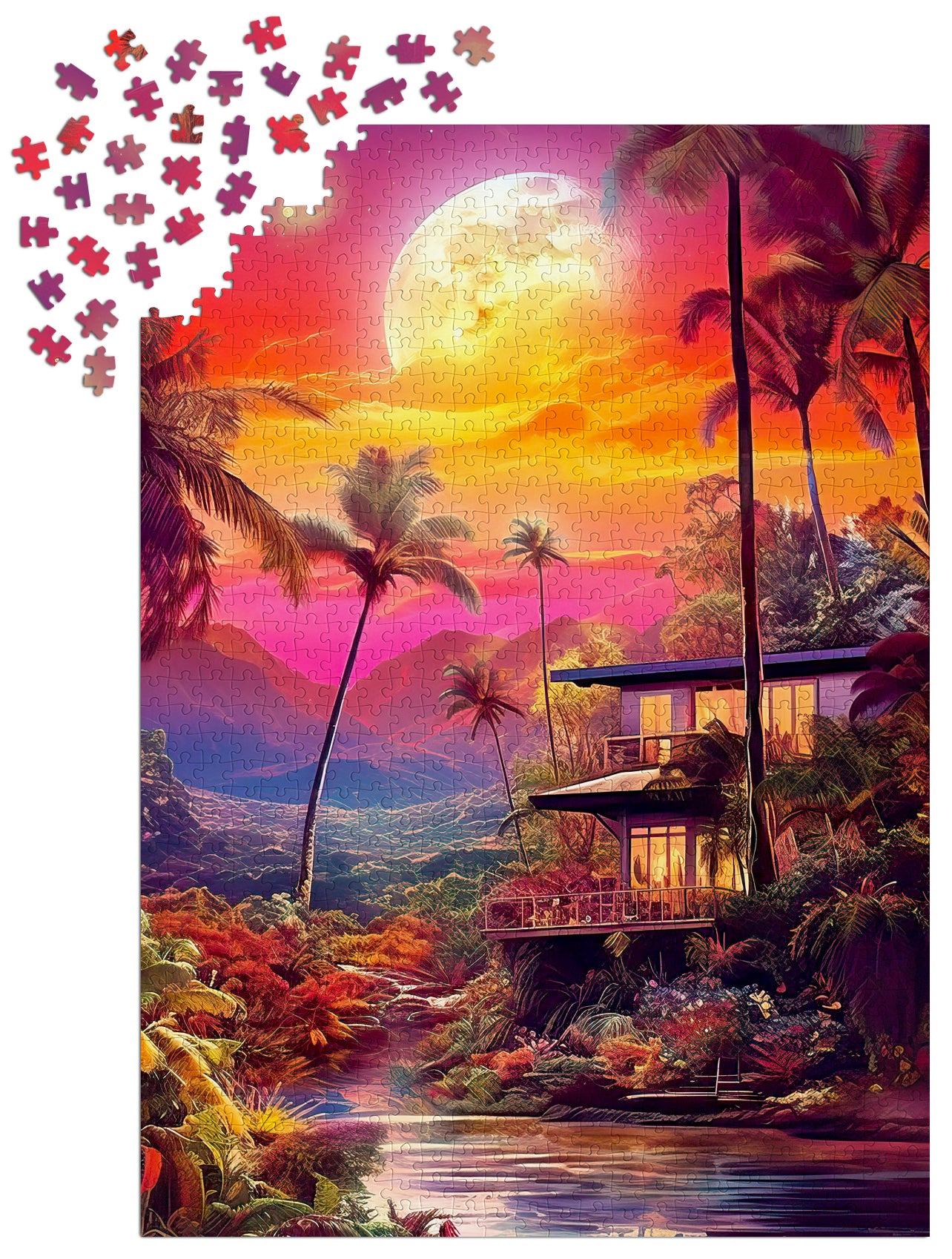 1000 Pieces Jigsaw Puzzle - Charming Twilight (2215)