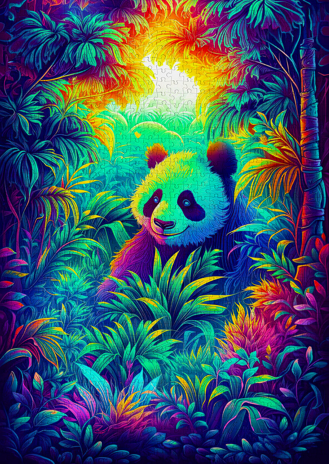 1000 Pieces Jigsaw Puzzle - Panda Corner (2221)