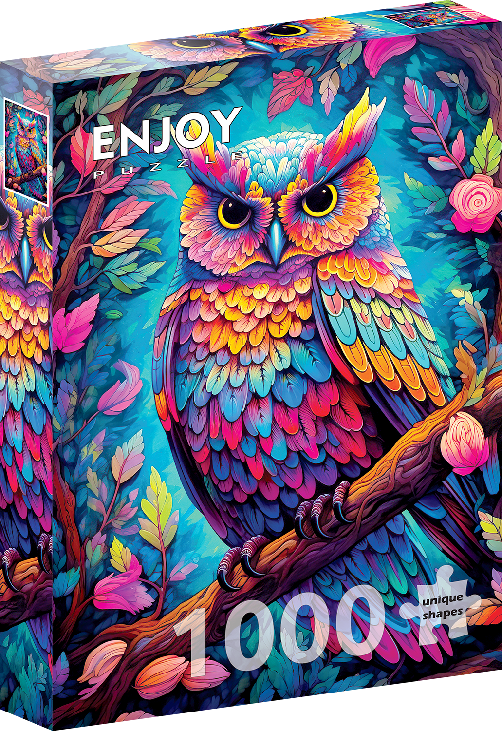 1000 Pieces Jigsaw Puzzle - Dazzling Owl (2224)