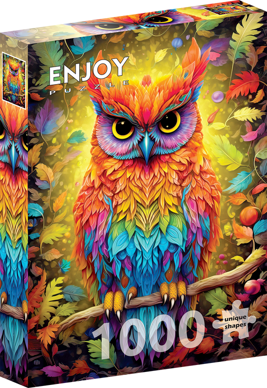 1000 Pieces Jigsaw Puzzle - Autumnal Owl (2225)