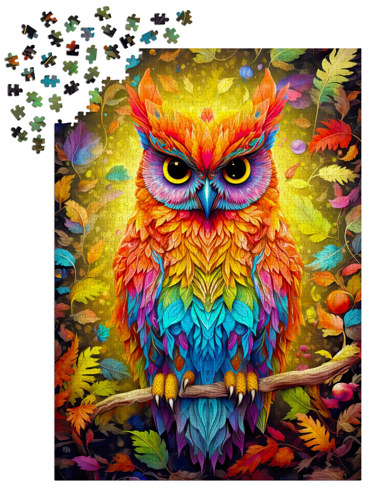 1000 Pieces Jigsaw Puzzle - Autumnal Owl (2225)