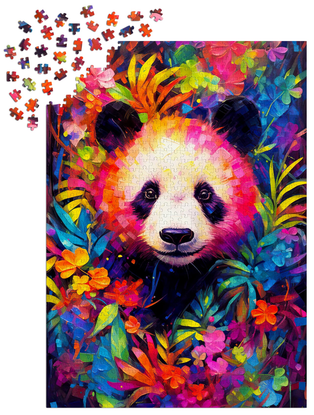 1000 Pieces Jigsaw Puzzle - Playful Panda Cub (2227)