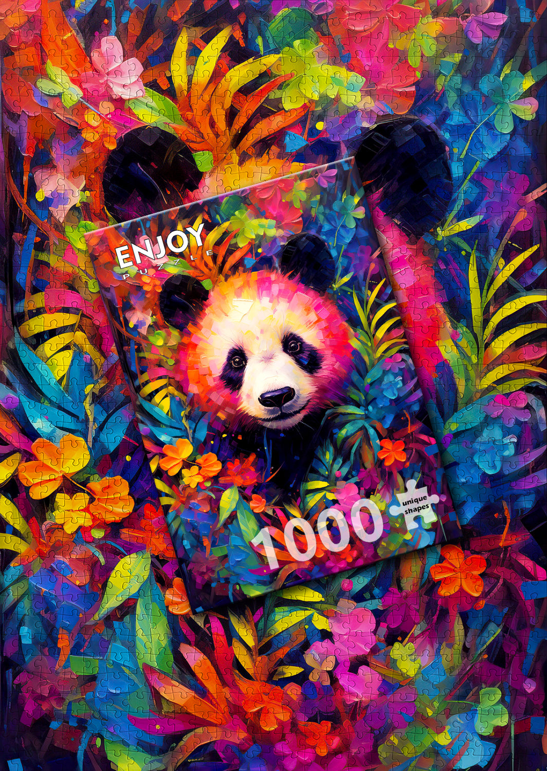 1000 Pieces Jigsaw Puzzle - Playful Panda Cub (2227)