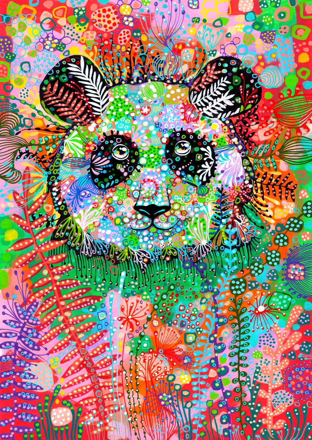 1500 Pieces Jigsaw Puzzle - Enigmatic Panda (2238)